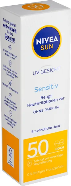 Nivea Citlivý opaľovací krém SPF 50