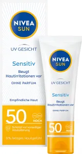 Nivea Citlivý opaľovací krém SPF 50
