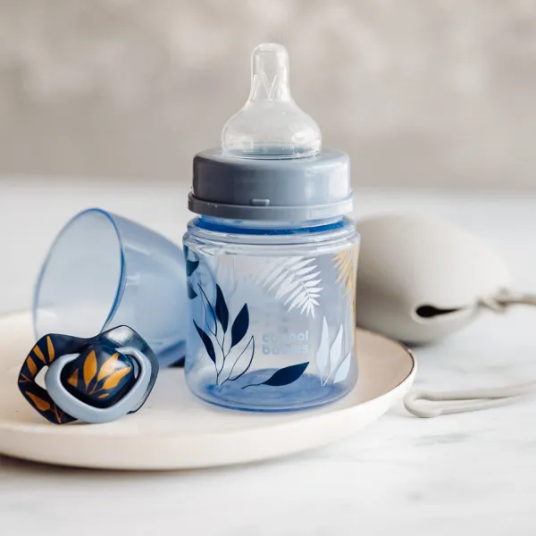 Canpol babies Light Touch Gold cumlík 18m+ Blue 2 ks