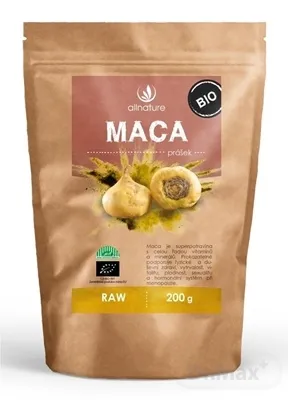 Allnature Maca peruánska RAW – prášok 200 g