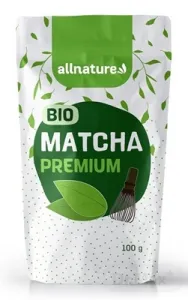 Allnature Matcha Tea 100g & Japonská metlička & Bambusová lyžička