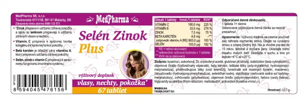 MedPharma SELÉN ZINOK Plus