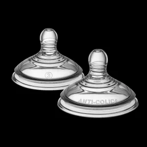 Tommee Tippee Closer To Nature Advanced Anti-colic Teat cumlík na fľašu Fast Flow 6m+ 2 ks