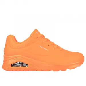 Dámska rekreačná obuv SKECHERS Uno Night Shades neon orange