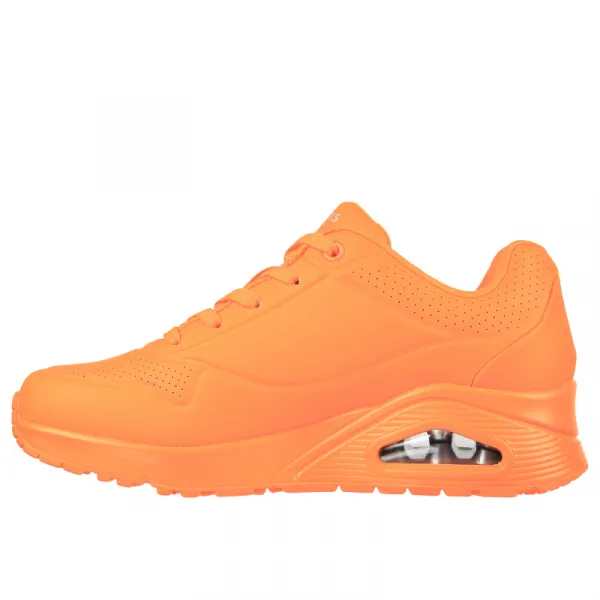 Dámska rekreačná obuv SKECHERS Uno Night Shades neon orange