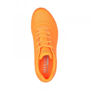 Dámska rekreačná obuv SKECHERS Uno Night Shades neon orange