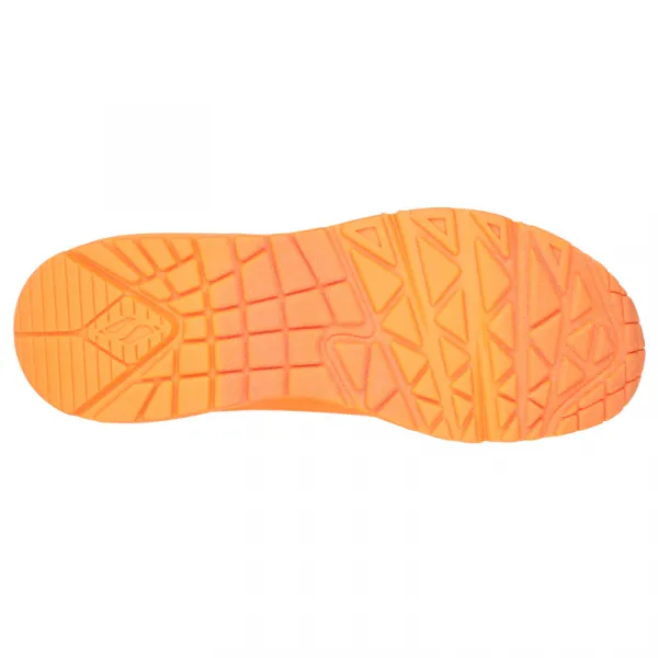 Dámska rekreačná obuv SKECHERS Uno Night Shades neon orange