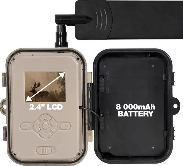 EVOLVEO StrongVision Dual PRO 4G, fotopast s odesíláním na Cloud a Email,16 GB