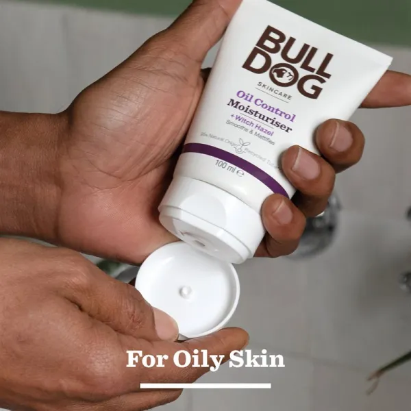 Bulldog Oil Control Moisturizer hydratačný krém pre mastnú pleť 100 ml