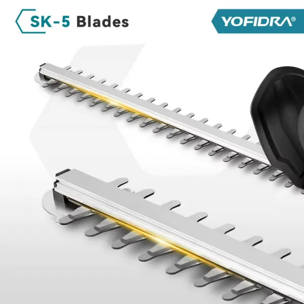 OneVan / Yofidra Výkonné akumulátorové nožnice na trávu a živý plot / plotostrih Yofidra 2000W s dlžkou čepele 51cm