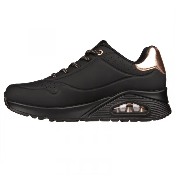 Dámska rekreačná obuv SKECHERS Uno Shimmer Away W black