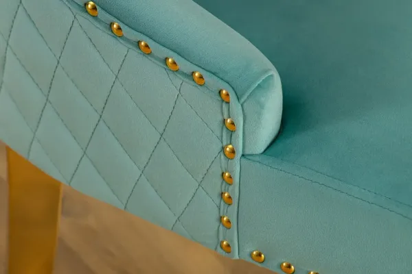 Chesterfield jedálenská stolička 2 ks FRIXON Dekorhome