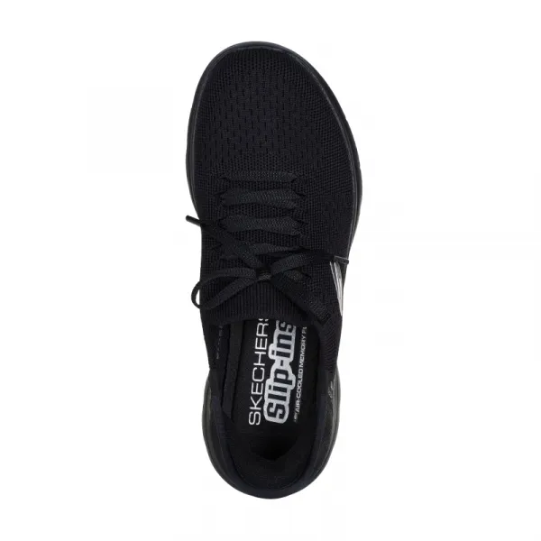 Dámska rekreačná obuv SKECHERS Summits - New Daily Slip-Ins black