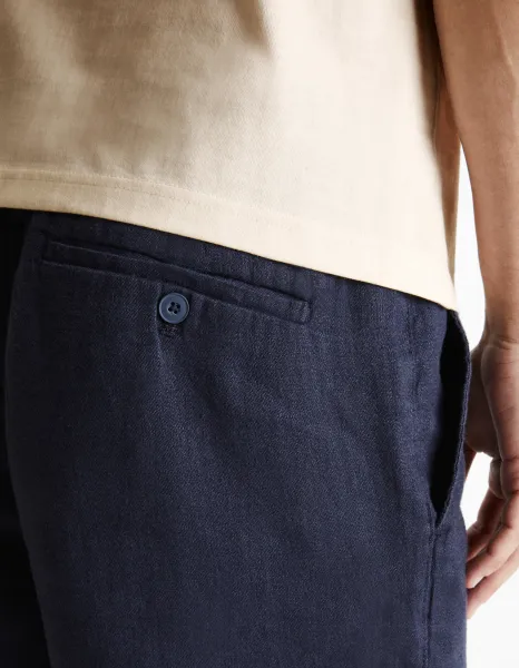 Celio Linen Shorts Dolinusbm - Mens