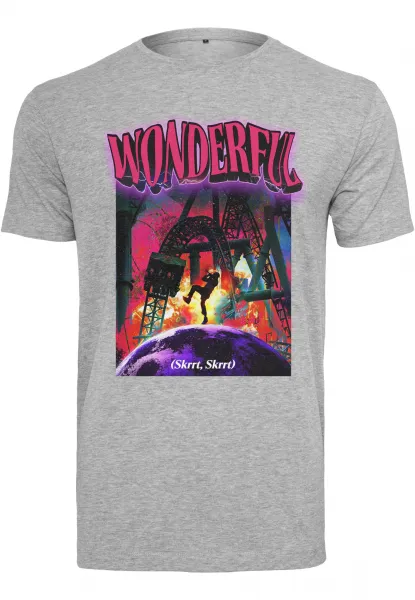 Beautiful T-shirt of gray color