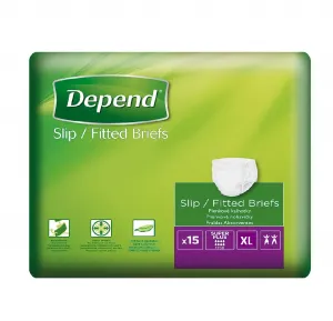 Depend Slip Super Plus XL plienkové nohavičky 15 ks