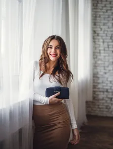 VUCH FLORIANNA Dámska peňaženka, tmavo modrá, veľkosť