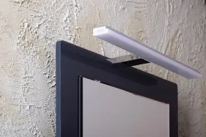 SAPHO - FELINA LED nástenné svietidlo, 12W, 608x15x112, IP44, chróm FE060
