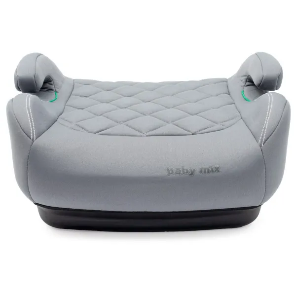 Autosedačka-podsedák BABY MIX HERO Plus ISOFIX I-SIZE grey 2025