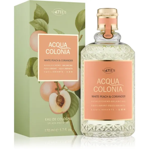 4711 Acqua Colonia White Peach & Coriander kolínska voda unisex 170 ml