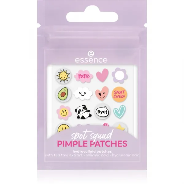 essence Spot Squad Pimple Patches náplasti na problematickú pleť 32 ks