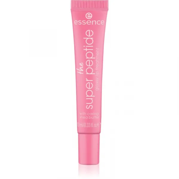 essence the super peptide glossy lip treatment balzam na pery odtieň 02 Pinkified! 10 ml