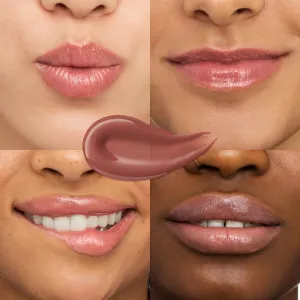 essence Glossy Glaze rúž s vysokým leskom odtieň 01 Livin La Vida Mocha 1.9 g