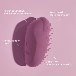 Tangle Teezer The Eco Brush Earthy Purple kefa pre jednoduché rozčesávanie vlasov 1 ks