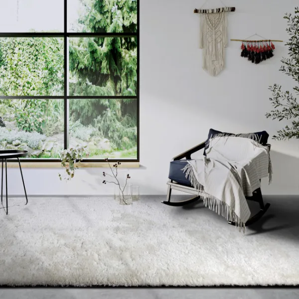 Koberec Myk Olaf ivory / biely
