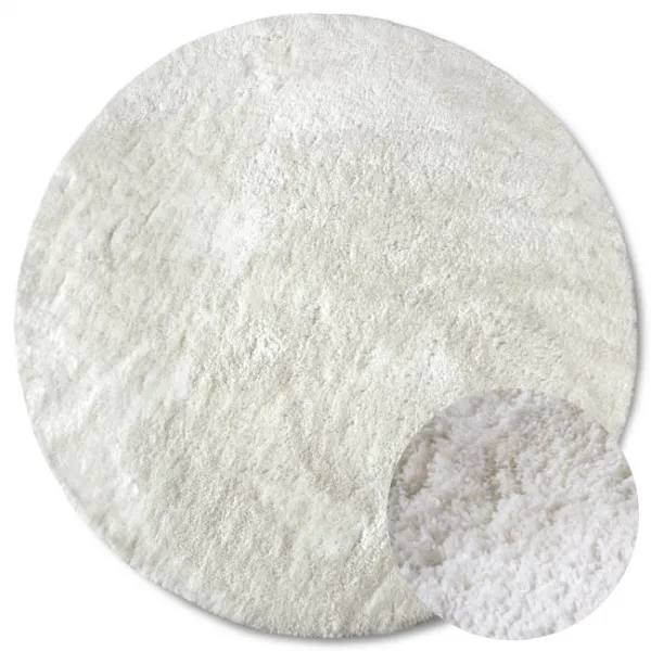 Koberec Hanse Home Myk Olaf ivory / biely kruh