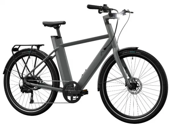 Crivit Mestský elektrobicykel X.3 Shimano Cues (sivá)