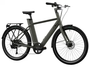 Crivit Mestský elektrobicykel X.3 Shimano Cues (olivovozelená)