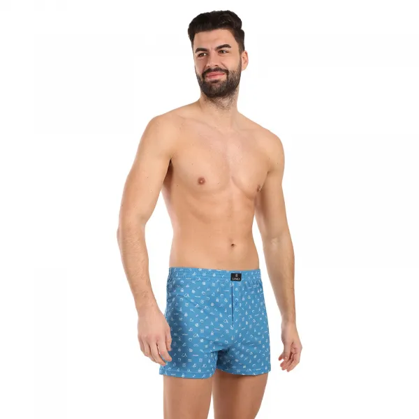 Pánske trenky Lonka modré (Karlos-kemping) M, trenírky