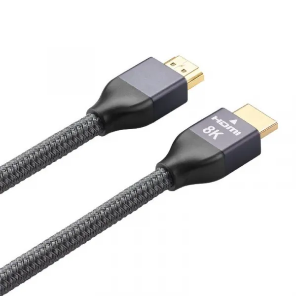 MG kábel HDMI 2.1 8K / 4K / 2K 1m, strieborný (WHDMI-10)