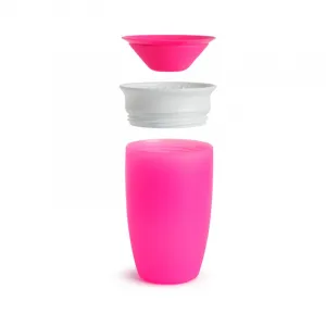 Munchkin Miracle 360° Cup hrnček Pink 12 m+ 296 ml