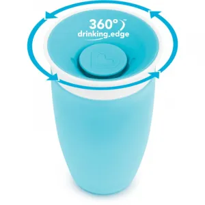 Munchkin Miracle 360° Cup hrnček Blue 12 m+ 296 ml