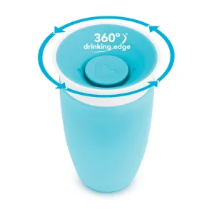 Munchkin Miracle 360° Cup hrnček Blue 12 m+ 296 ml