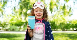 Munchkin Miracle 360° Cup hrnček Blue 12 m+ 296 ml