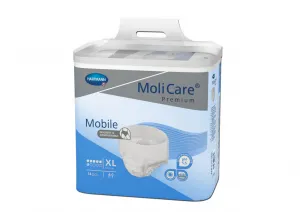 MoliCare Premium Mobile 6 kvapiek XL plienkové nohavičky naťahovacie 14ks