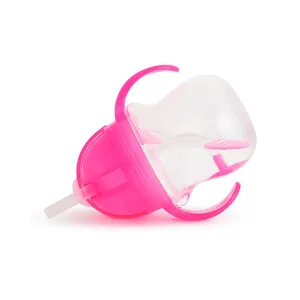 Munchkin Click Lock™ Tip & Sip hrnček s rúrkou so závažím Pink 6 m+ 207 ml