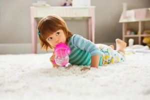 Munchkin Click Lock™ Tip & Sip hrnček s rúrkou so závažím Pink 6 m+ 207 ml