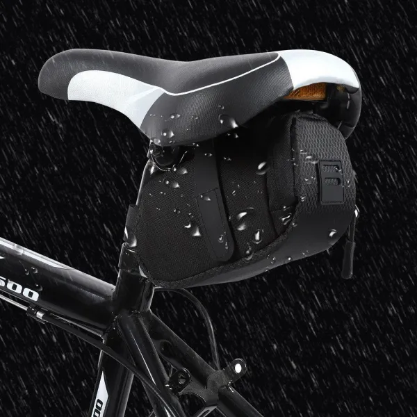 MG Bike cyklistická taška pod sedadlo 0.6L, čierna (WBB8BK)