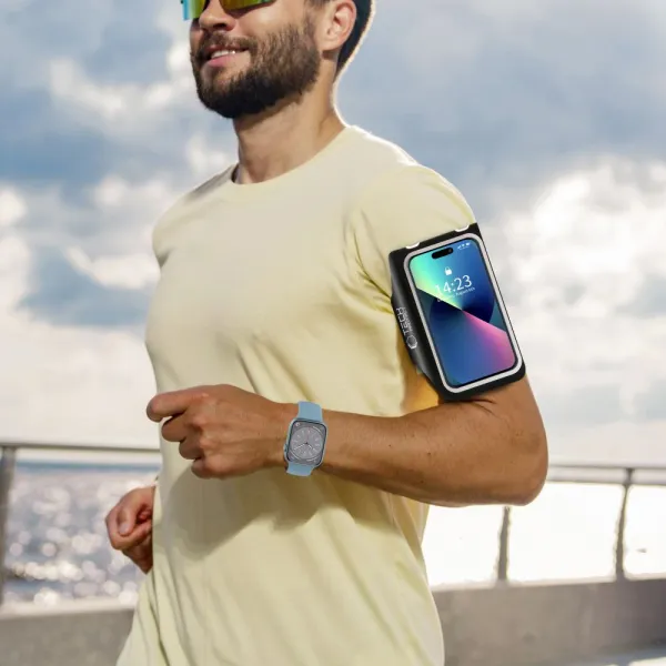 Tech-Protect M5 univerzálne bežecké puzdro, čierne