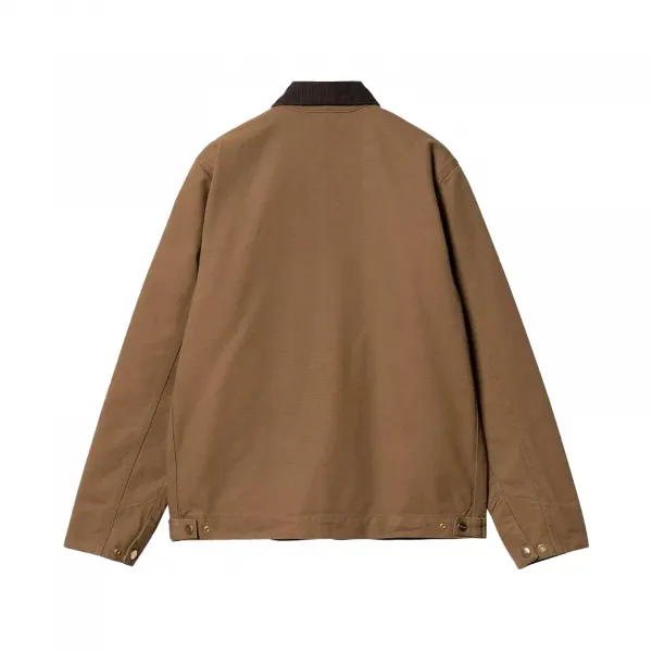Carhartt WIP Detroit Jacket (Summer) Hamilton Brown/Tobacco rinsed S