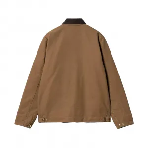 Carhartt WIP Detroit Jacket (Summer) Hamilton Brown/Tobacco rinsed S