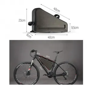 MG Bicycle Bag cyklistická taška 8L, sivá (WBB15BK)