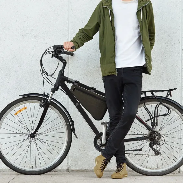 MG Bicycle Bag cyklistická taška 8L, sivá (WBB15BK)