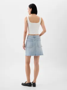 GAP Denim Cargo Mini Skirt - Women's