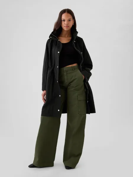 GAP Nylon Oversize Parka - Ladies