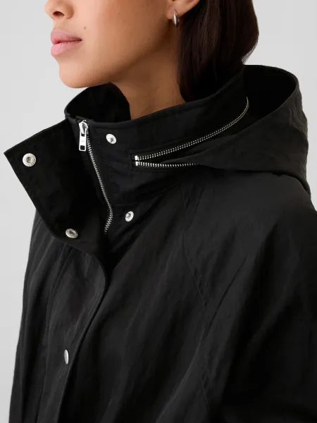 GAP Nylon Oversize Parka - Ladies